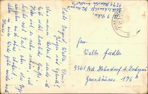 Hohenstein-Ernstthal Partie am Bethlehemstift-Hüttengrunde DDR AK 1963/1964