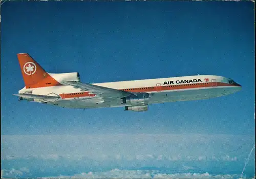 Ansichtskarte  Flugwesen - Flugzeuge Air Canada Lockheed L 1011 1972