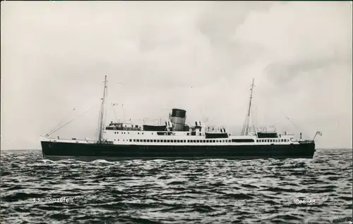 Ansichtskarte  Schiffe/Schifffahrt - Dampfer S.S. Snaefett 1966