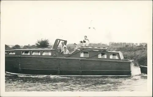 Private Yacht England Great Britain Real-Photo-Card 1964 Privatfoto