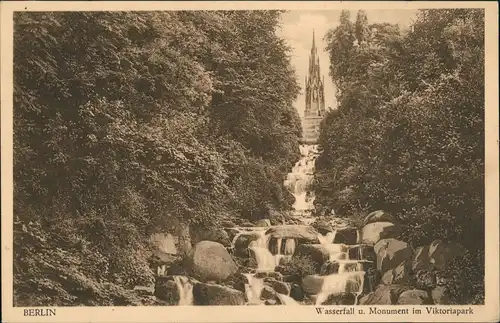 Ansichtskarte Kreuzberg-Berlin Viktoriapark 1922