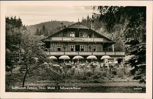 Ansichtskarte Tabarz/Thüringer Wald Hotel Schweizerhaus 1960