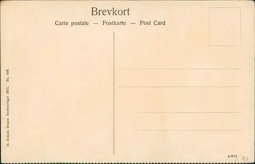 Postcard Söndmör (Møre og Romsdal ) Hotel Union Öie Norge Norway 
1911