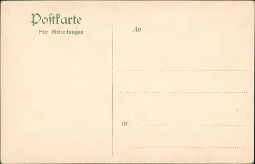 Ansichtskarte Erfurt Stadt, Villa 1912
