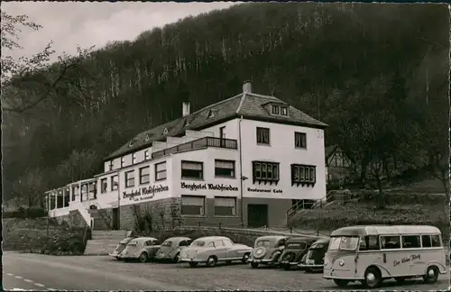 Ansichtskarte Beverungen Berghotel Waldfrieden 1959
