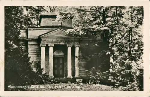 Waldenburg (Sachsen) Grünfelder  Waldenburg Heimatfest"  mit Sonderstempel 1955