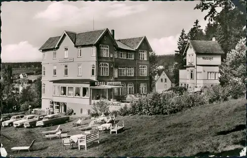 Ansichtskarte Braunlage Hotel Hohenzollern 1962