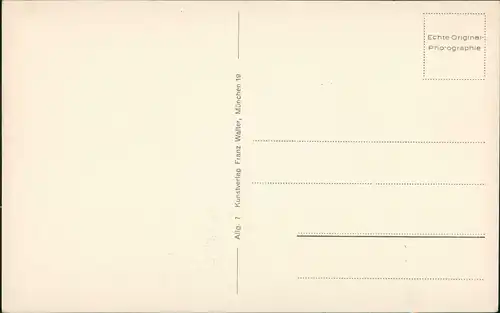 Ansichtskarte Waltenhofen Ort am Lech (Allgäu) Gewitterstimmung 1930