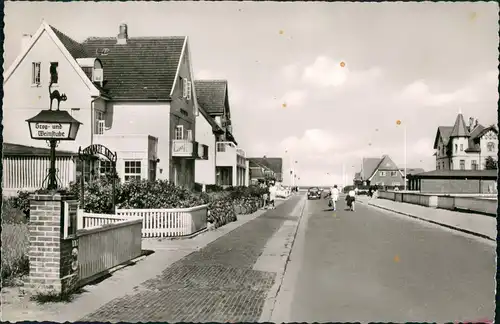 Ansichtskarte Wenningstedt-Braderup Strandstraße, Weinstube 1965