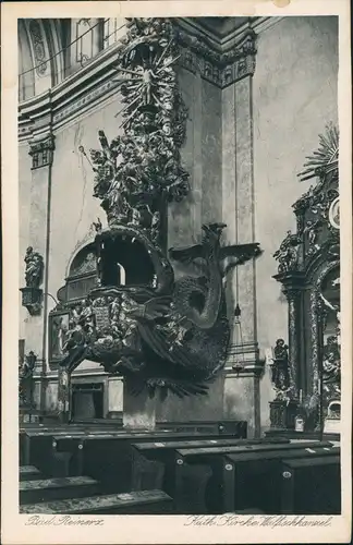 Bad Reinerz Duszniki-Zdrój Katholische Kirche Walfischkanzel 1928