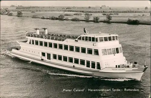 Rotterdam Schiffsfoto Schiff Ship Pieter Caland Havenrondvaart Spido 1962