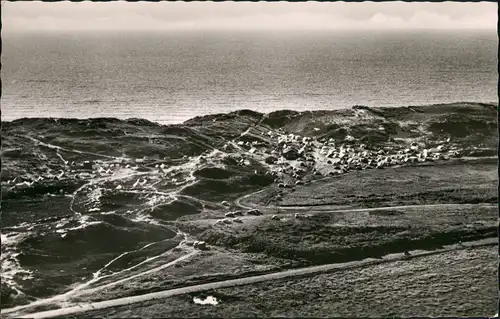 Ansichtskarte Westerland-Gemeinde Sylt Luftbild Stadt Campingplatz 1968