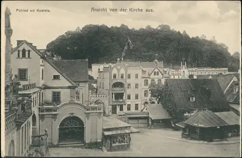 Postcard .Tschechien Pohled od kostela Ansicht von der Kirche aus. 1910