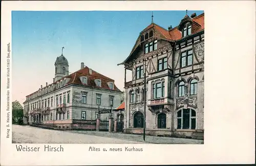 Weißer Hirsch-Dresden Kurhaus & Bierhaus Grossers Restaurant 1900