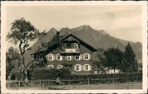 Sigishofen-Sonthofen Café Kaffeehaus NEY Gaststätten Gebäude-Ansicht 1938