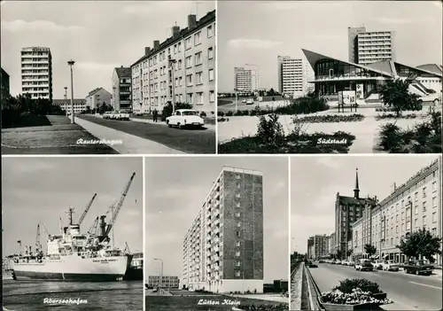 Rostock   ua. Reutershagen, Südstadt, Lütten Klein DDR MB 1979/1975