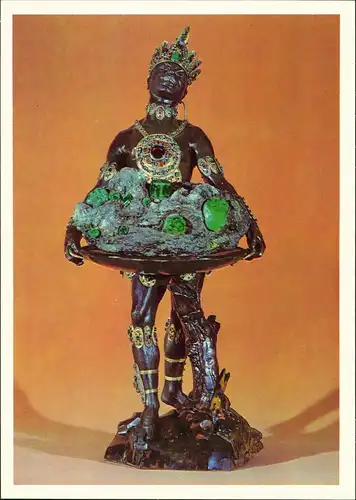 Ansichtskarte Dresden Mohr mit Smaragden im Urgestein 1985