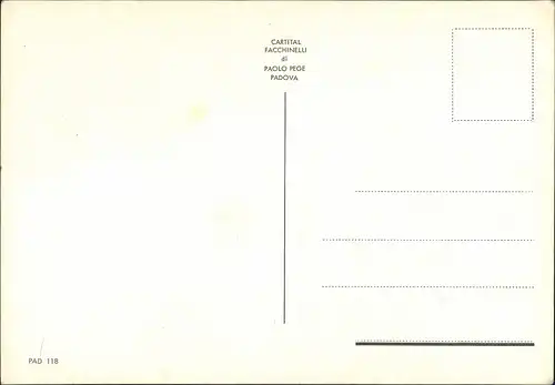 Padua Padova Mehrbildkarte Stadtteil- und Gebäude-Ansichten 1975