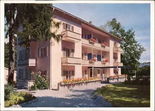 Ansichtskarte Bad Tölz KURSANATORIUM HESSLINGER Ludwigstraße 20 1960