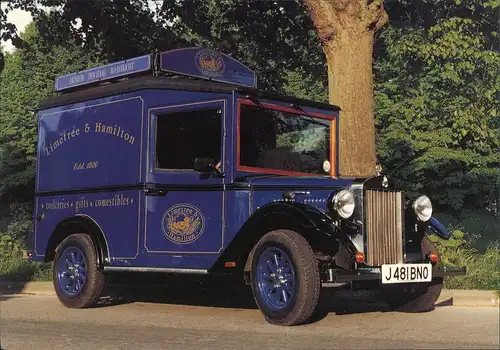 .Niederlande Holland Reklame-Truck Shetland Van (anno 1929) 1990