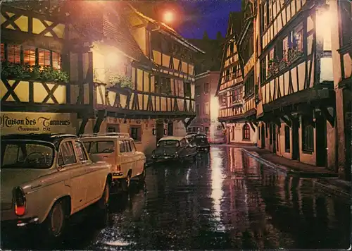 Straßburg Strasbourg La rue du Bain aux Plantes, div. Autos, Cars, Voitures 1979