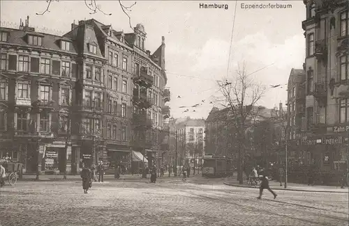 Eppendorf-Hamburg Eppendorfer Baum Repro-Ansicht anno ca. 1910 1989