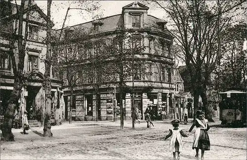 Eppendorf-Hamburg Ludolfstraße um 1904 Reprint einer alten Ansicht 1990