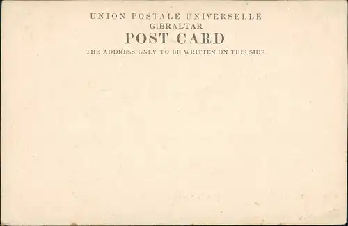 Gibraltar Strassen Partie Church Street Einheimisches Treiben 1900