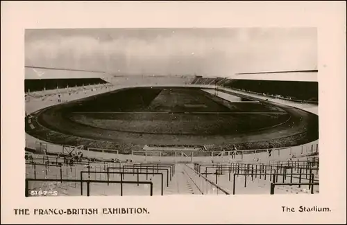 London The Stadium FRANCO-BRITISH EXHIBITION, Stadion, Stade 1927