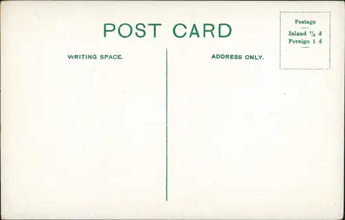 Postcard Gibraltar Panorama Ansicht von See aus Richtung Felsen 1910