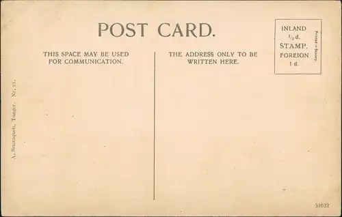 Gibraltar The Governor's Palace Street View, Vintage Postcard 1910