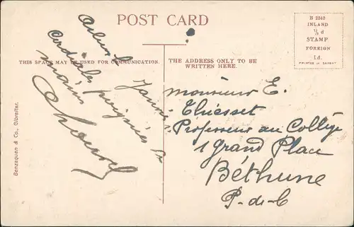 Postcard Gibraltar Stadtteilansicht Europa Pass, Einheimische 1914