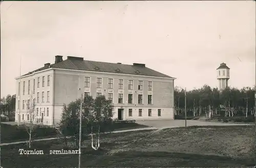 Postcard Tornio (Suomi Finnland) Seminaari - Schule Fotokarte 1925