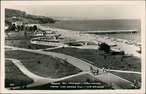 Warna Варна Les sables d'or-Vue générale 1960