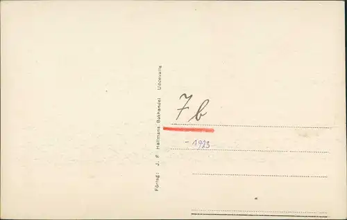 Postcard Gustafsberg bei Uddevalla Stadtblick, Boot - Fotokarte 1923