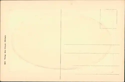 Sülzhayn-Ellrich Paspartout Ansicht Partie am Erholungsheim 1910