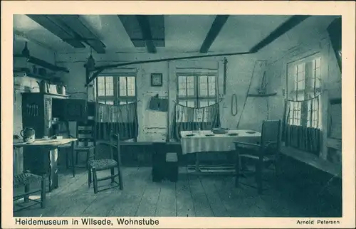 Wilsede-Bispingen Heidemuseum Wohnstube Inneneinrichtung Zimmer 1930