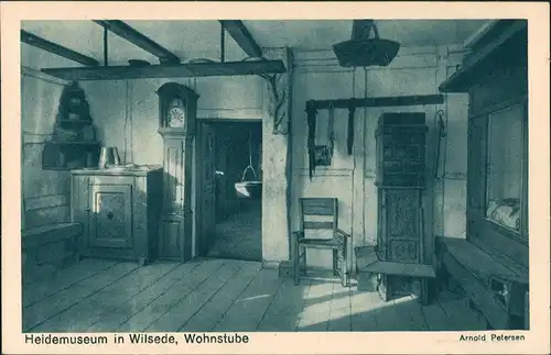 Wilsede-Bispingen Heidemuseum WOHNSTUBE Wohnung Zimmer Innenansichten 1930