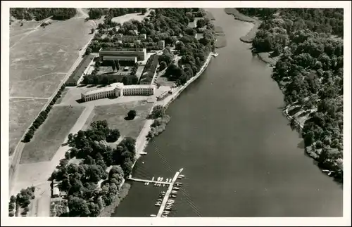 Stockholm Statens Sjöhistoriska Museum, Luftbild, Aerial View 1955