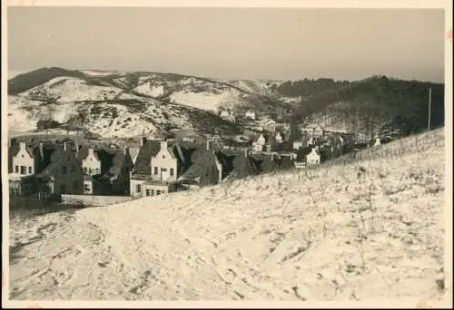 Partie Winter, Pommern, Oberhof auf die Königshöhensiedlung 1926 Privatfoto