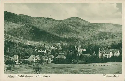 Ansichtskarte Sülzhayn-Ellrich Kaiserblick 1928
