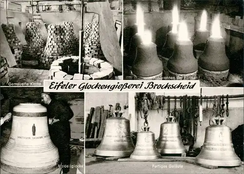 Brockscheid Eifeler Bronze-Glockengießerei Johannes Mark MB-AK Eifel 1960