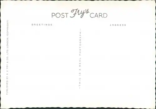 Postcard London MAIN PASSENGER CONCOURSE - LONDON AIRPORT CENTRAL 1955