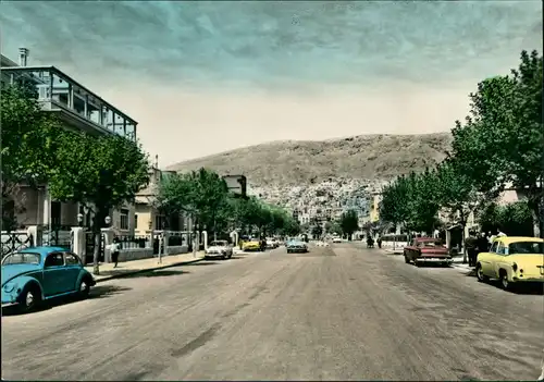 Damaskus دِمَشق‎ Towards Muhadjirine VW Käfer 1973