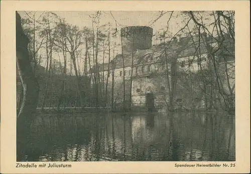 Spandau-Berlin Spandauer Volksblatt Heimatbild Zitadelle mit Juliusturm 1960