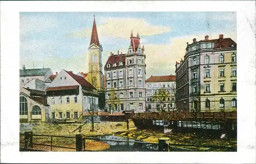 Chemnitz Stadtteilansicht ca. anno 1910 Reprint-AK Bild und Heimat 1980