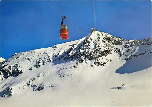Alpe d’Huez Téléphérique des Grandes Rousses, Bergbahn Alpen Gondelbahn 1980