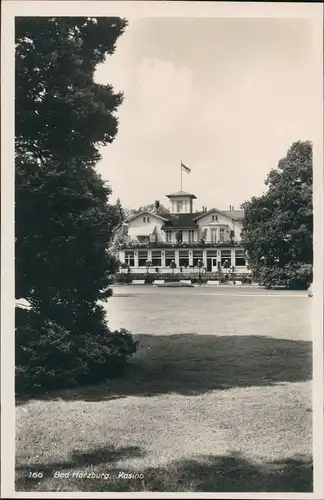 Ansichtskarte Bad Harzburg Kurhaus, Bad Harzburg, Kasino 1940