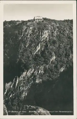 Ansichtskarte Blankenburg (Harz) Panorama, Ansicht, Bodetal im Harz 1940