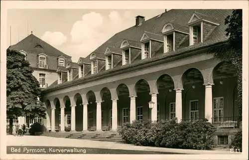 Ansichtskarte Berlin Allgemeine Ansicht, Bad Pyrmont, Kurverwaltung 1950
